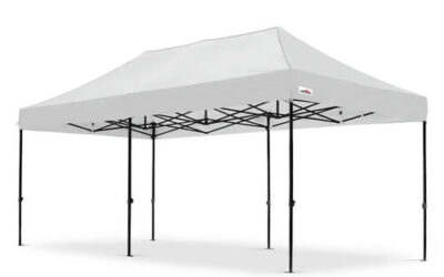 10 X 20 White Canopy (Includes grass installation)