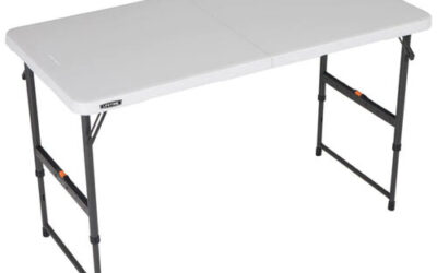 Rectangular Adjustable 4′ Table (4′ X 2′)