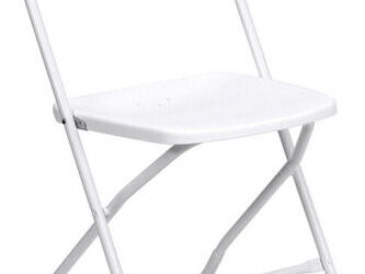 White Plastic Folding Chairs