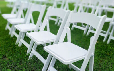 White Resin Chairs (Each)