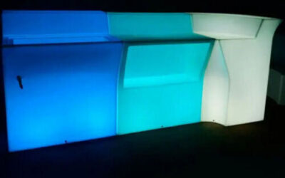 Medium LED Bar Curved